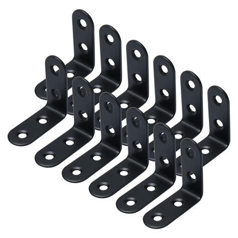 50.5 in long black metal bracket|b and q angle brackets.